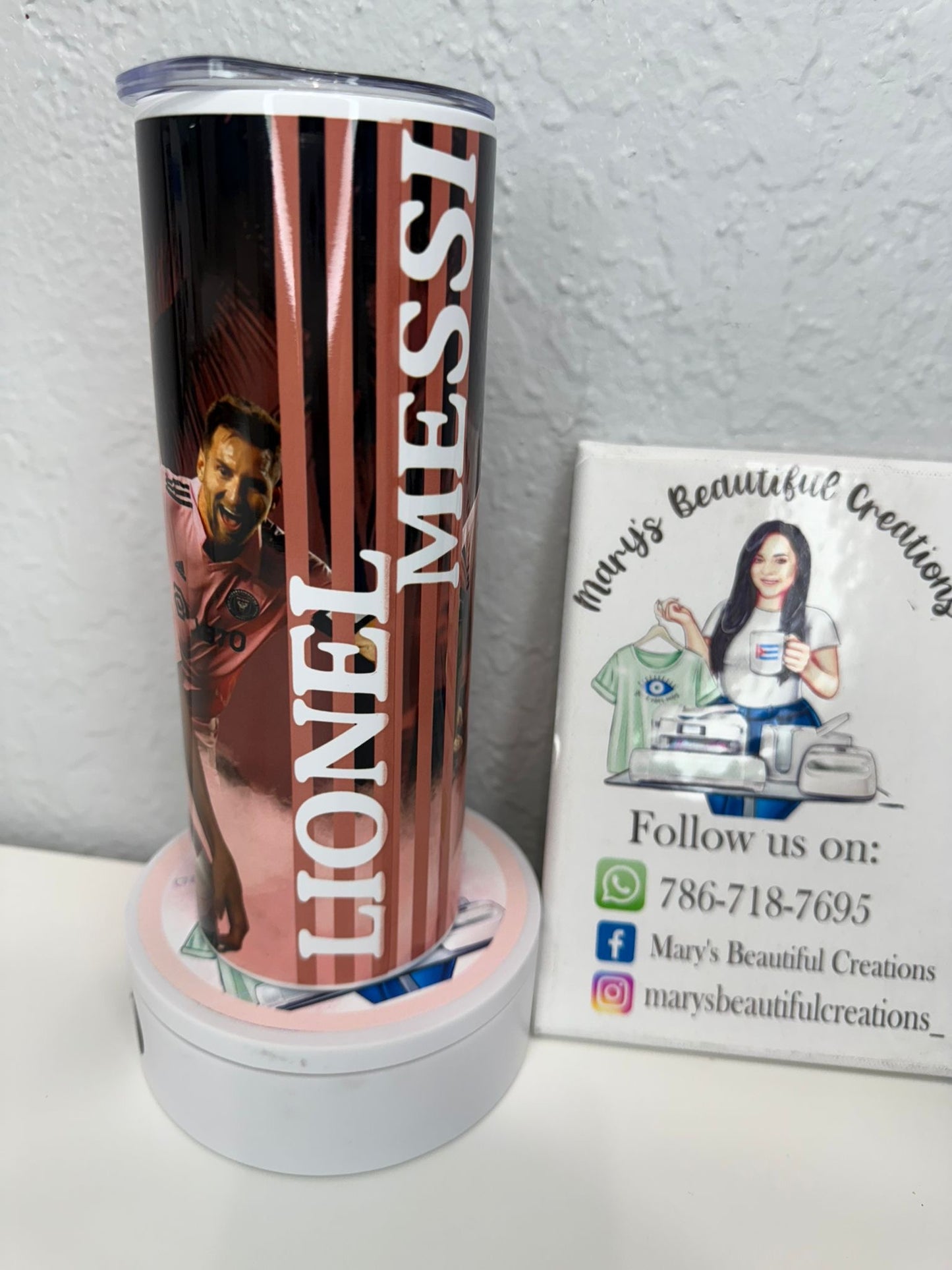 Inter Miami Messi Tumbler